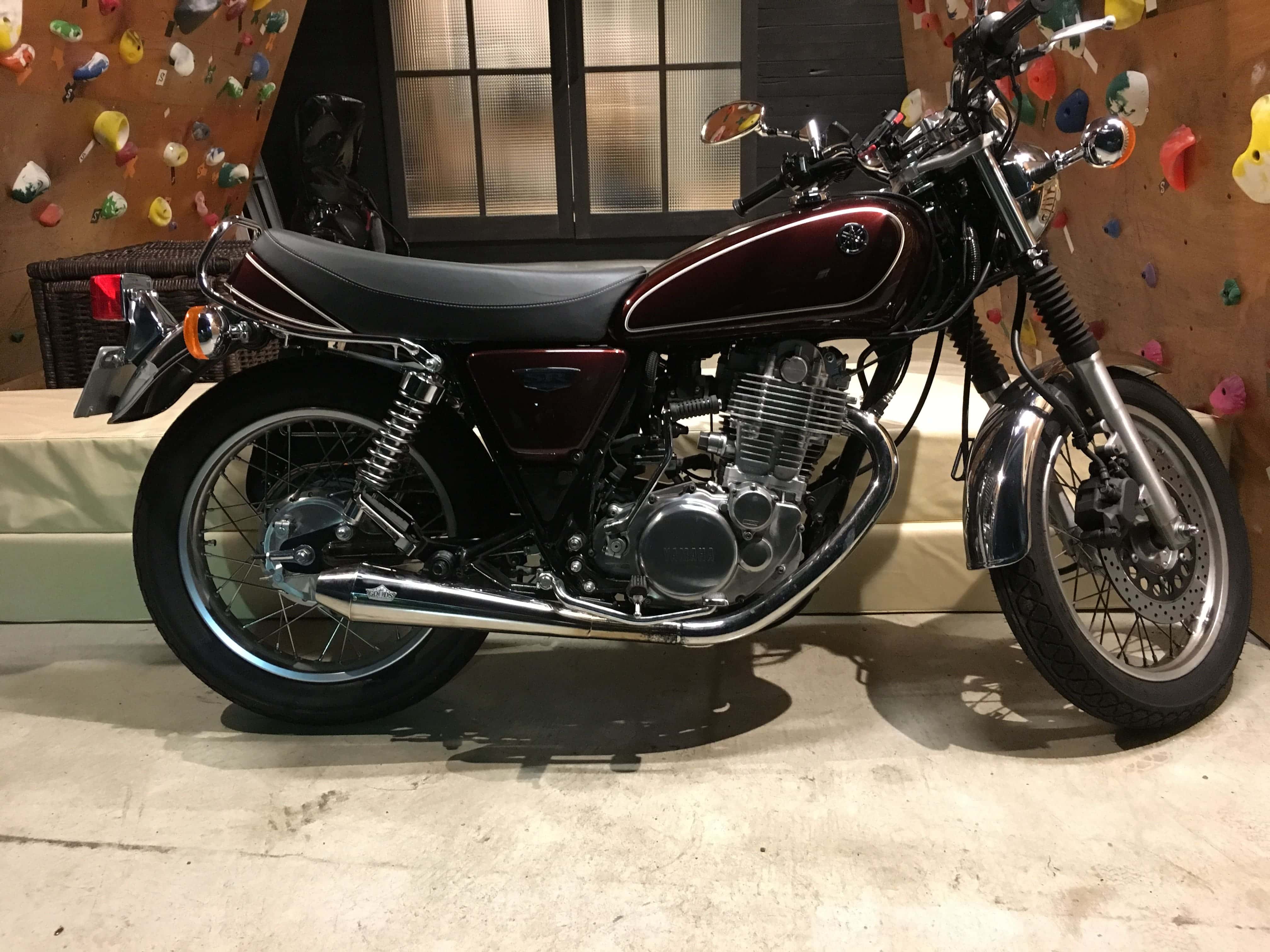 SR400 FI プラナスマフラーパーツ