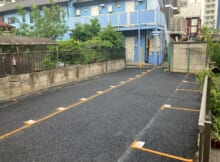 戸手４丁目バイク駐車場